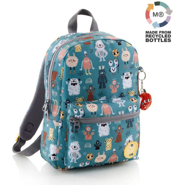 RUKSAK MINI RECYCL. MONSTERS CN 16403MR 