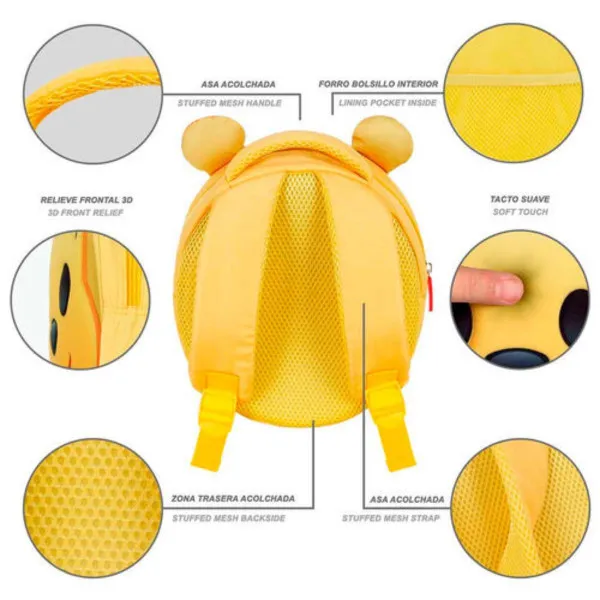 RUKSAK WINNIE THE POOH 3D EMOJI 