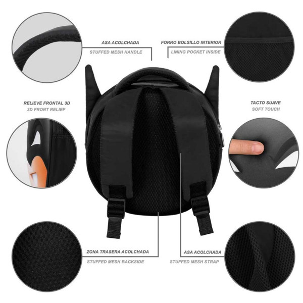 RUKSAK BATMAN 3D EMOJI 