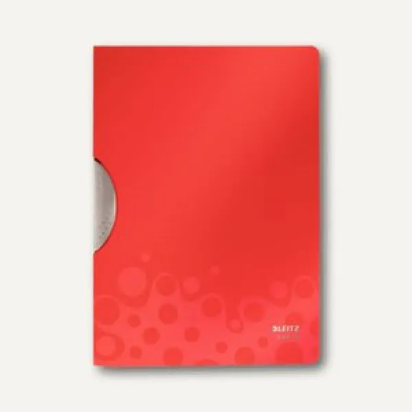 FASCIKLA A4 CLIP ESSELTE CRVENA 