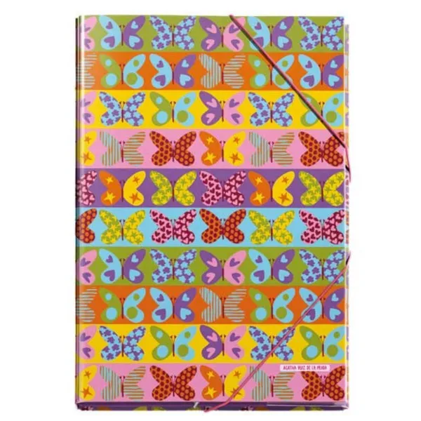 FASCIKLA A4 PP BUTTERFLIES 