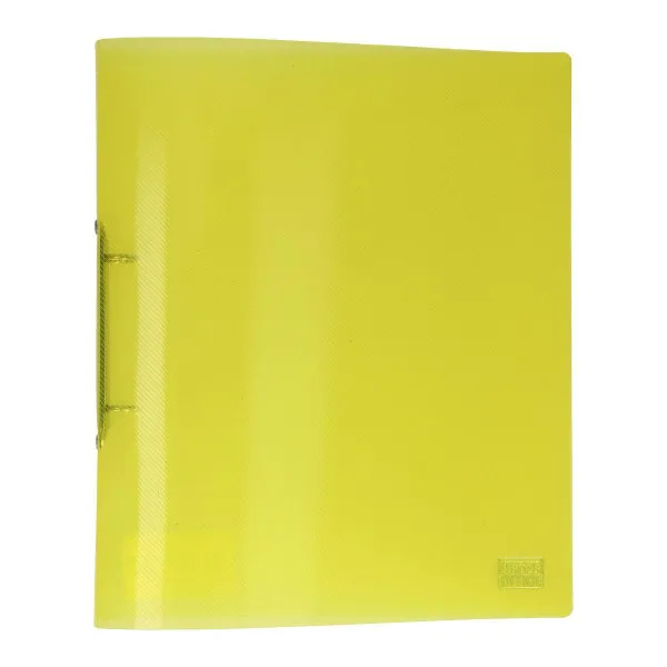 FASCIKLA SA 2 PRSTENA TRANSP.ŽUTA 