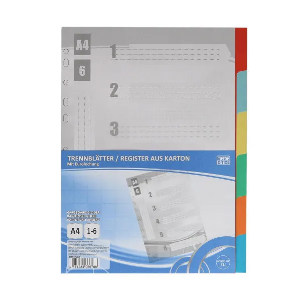 INDEX TTO1-16A4 KARTONSKI BOJA 