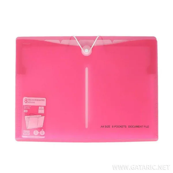 ARHIV MAPA 8 PREG.CRVENA 