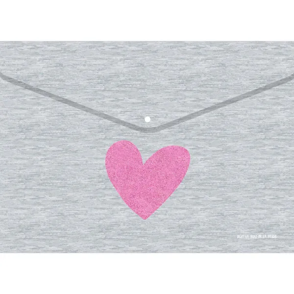 FASCIKLA KOVERTA PP HEART MR 