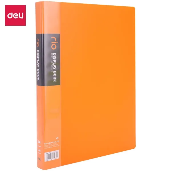 FASCIKLA DELI DISPLAY - CLEAR BOOK NEON 40 lis. E5034 