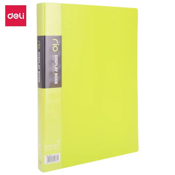 FASCIKLA DELI DISPLAY - CLEAR BOOK NEON 40 lis. E5034 