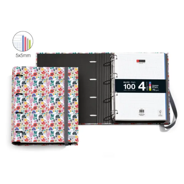 FASCIKLA A4 4 PRSTENA 35mm ALICE 