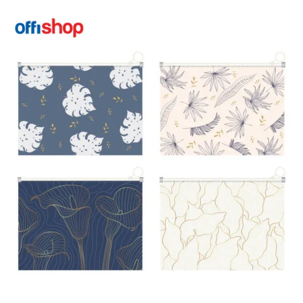 FASCIKLA SA ZIPOM A4 33X24CM OF678 