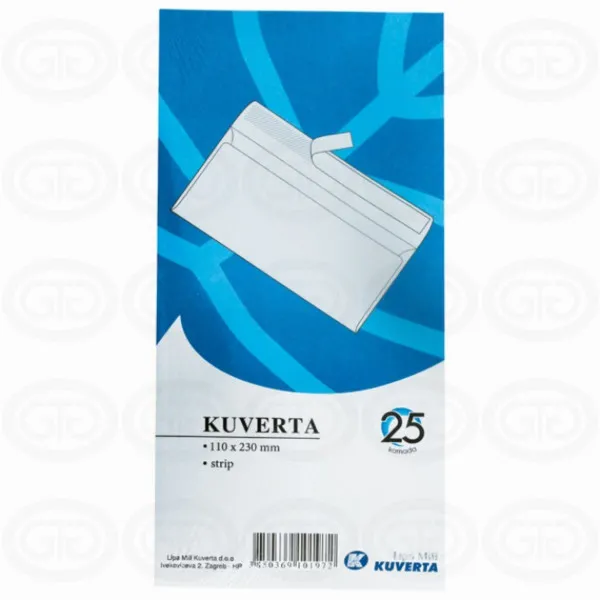 KOVERTE ABT STRIP 25/1 