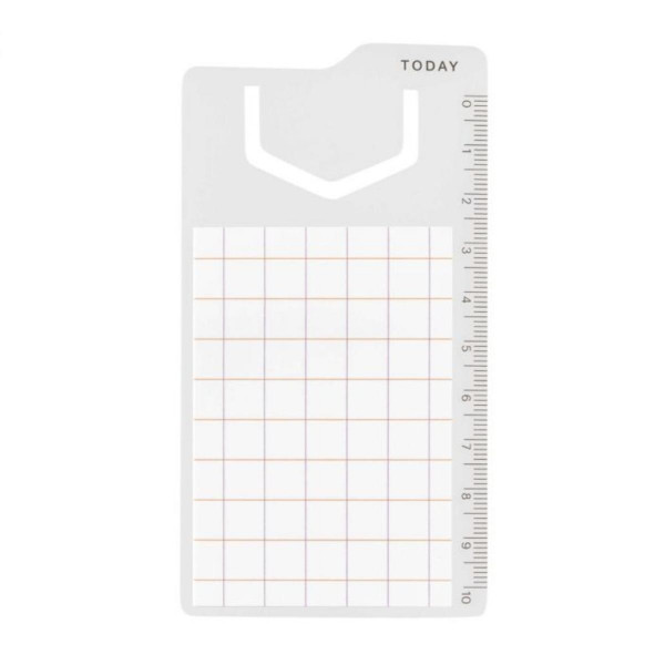 BOOKMARK RULER PLAN 