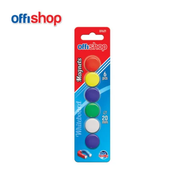MAGNETI ZA BIJELU TABLU 20MM 1/6 OF621 