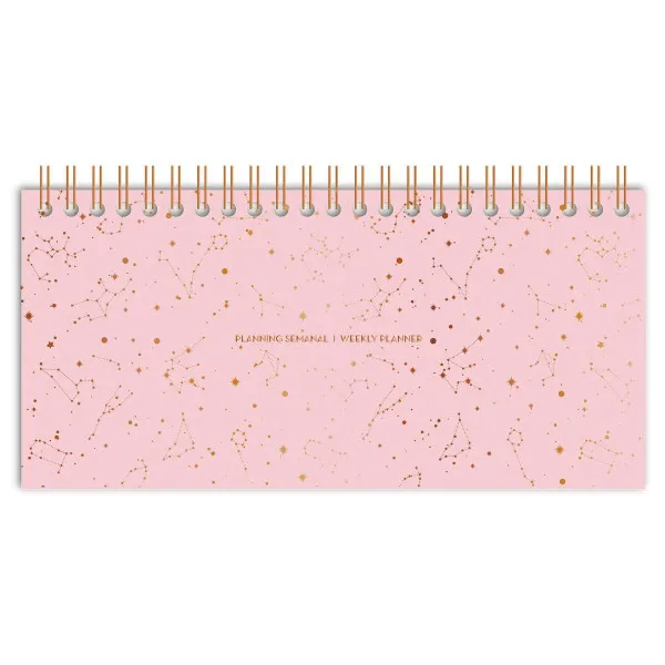 PLANER SEDMIČNI TERRAZZO ROSE GOLD MR 