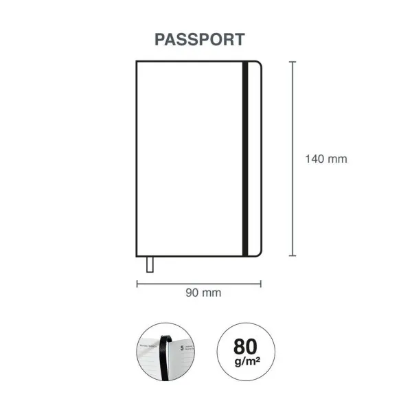 PLANER PASSPORT D/P CHESTER RIG BLACK 26 31276 