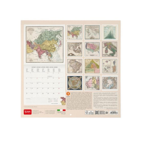 ZIDNI KALENDAR 2027 VINTAGE CAL270038 