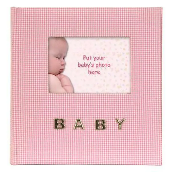 FOTO AL.100 10*15 BABY GINGHAM PINK 