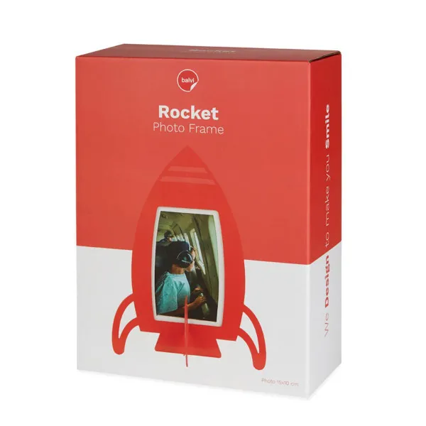 FOTO RAM,Rocket,red,metal 