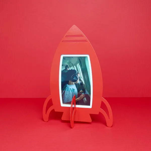 FOTO RAM,Rocket,red,metal 