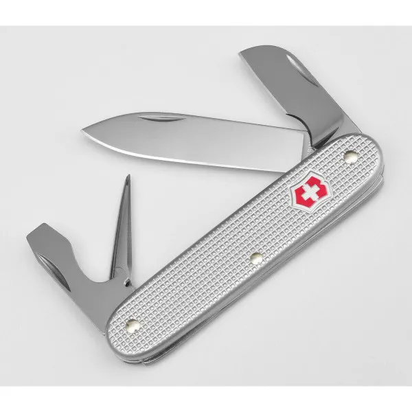 NOŽ VICTORINOX RIBBED ALOX SIL 
