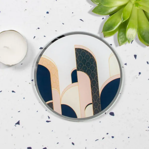 TACNA ZA SVIJEĆU ART DECO 10CM LP48372 