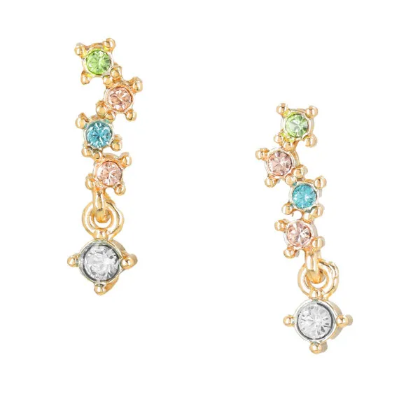 NAUŠNICE OD DRAGOG KAMENA POZLAĆENE 34700-634G 