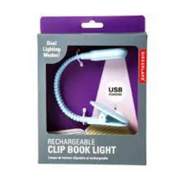 LAMPA ZA ČITANJE BOOK LIGHT PLAVA 
