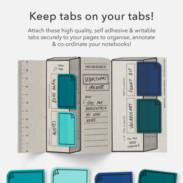 Bookaroo Sticky Tabs - Pinks 