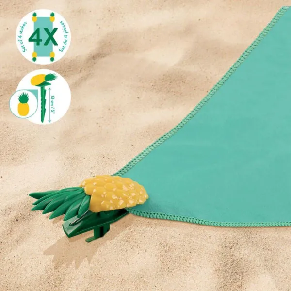 DRŽAČ PEŠKIRA ZA PLAŽUL ANCHOR STAKES  PINEAPPLE 