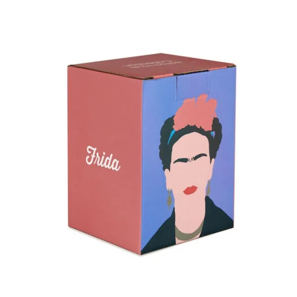 Čaša za olovke, Frida Kahlo, bijeli, ceramic 