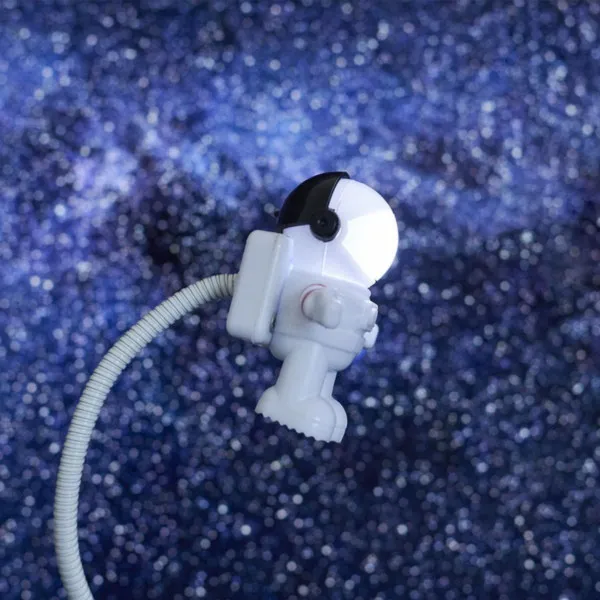 Lampa za čitanje, Starman, bijeli, plastic 