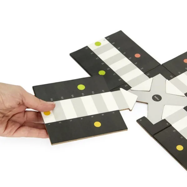 Ludo Board Game, Ludoshi, wood/bamboo 