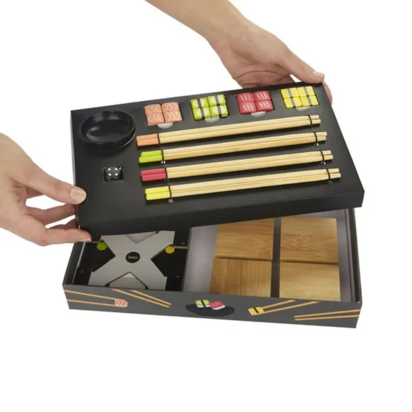 Ludo Board Game, Ludoshi, wood/bamboo 