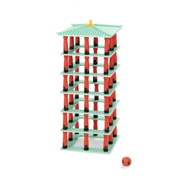 Jinja Stacking game, Jinja, hard box, wood 