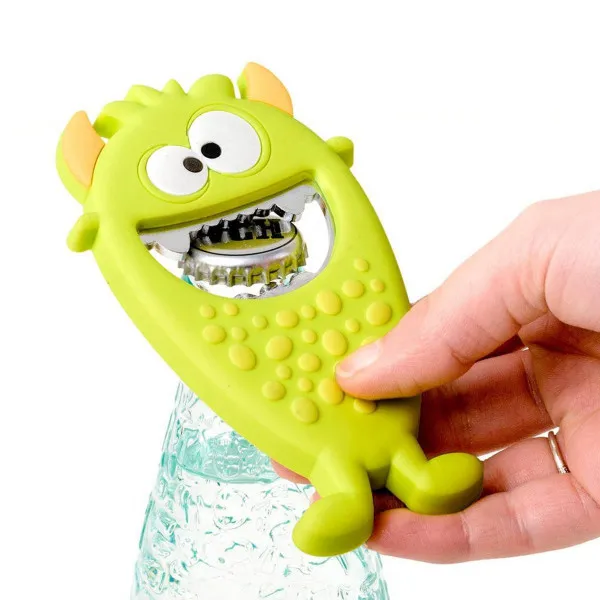 Otvarač za flaše, Monster, display x18, PVC 