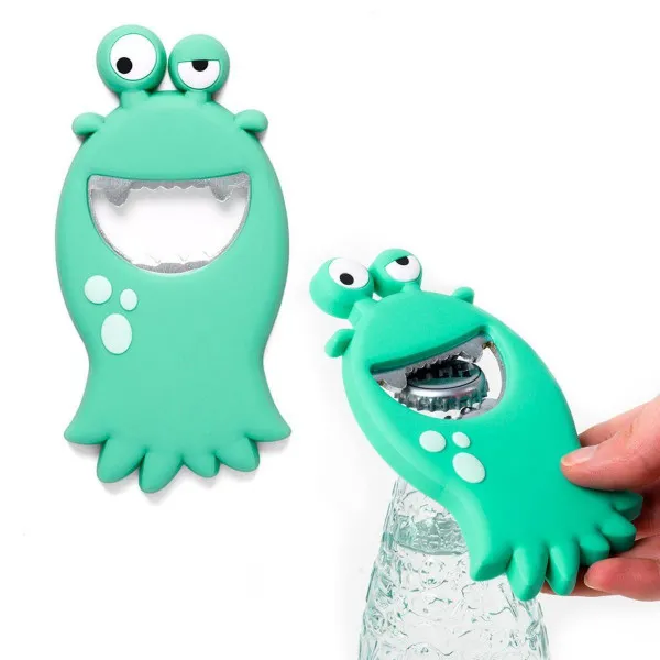 Otvarač za flaše, Monster, display x18, PVC 