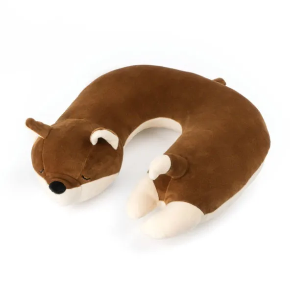 Jastuk za putovanje, Fox, brown, cotton 