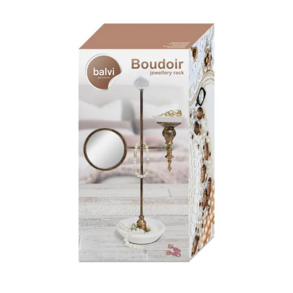 Držač za nakit, Boudoir, metal/ceramic 