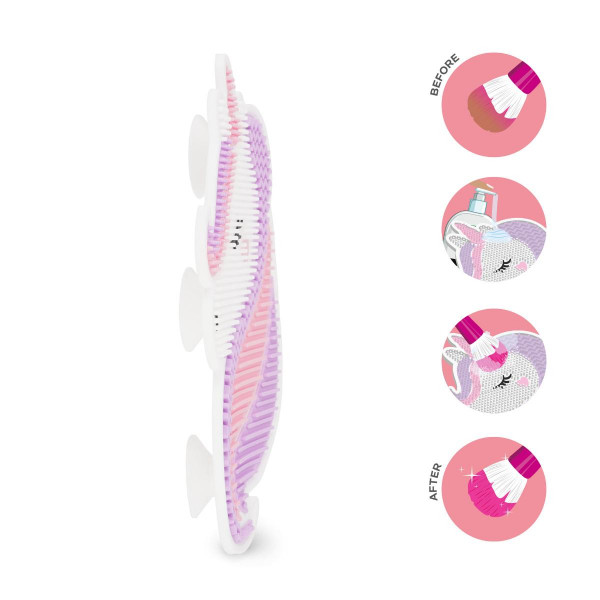 PODLOGA ZA ČIŠĆENJE ČETKICA ZA SMINKU! - UNICORN 