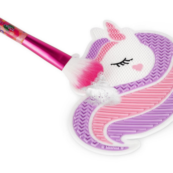 PODLOGA ZA ČIŠĆENJE ČETKICA ZA SMINKU! - UNICORN 