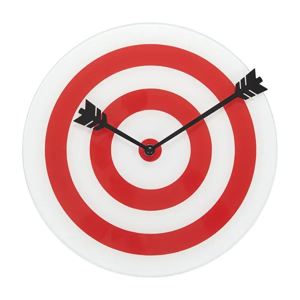 SAT ZIDNI,Target,1xAA,glass,30 cm 