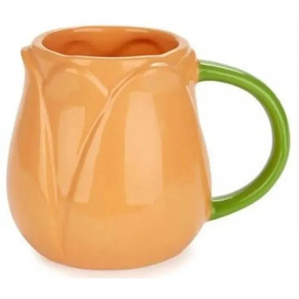ŠOLJA KERAMIČKA TULIP NARANDŽASTA 