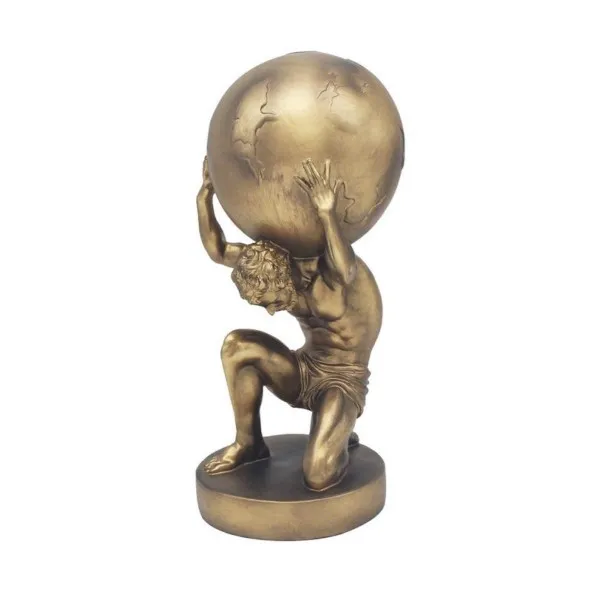 FIGURA BRONZANA  ATLAS LP74475 