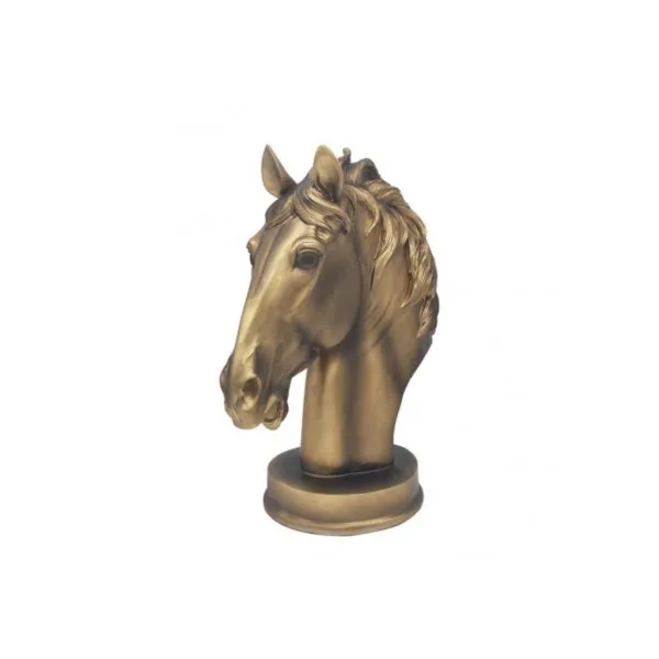 FIGURA BRONZANA HORSE BUST LP74479 