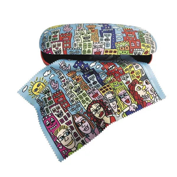 Futrole ta naočale sa krpicom James Rizzi, Summer in the City 