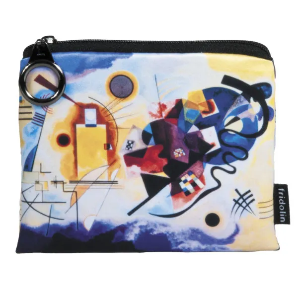 Novčanik mini sa zipom Kandinsky, Yellow - red - blu 