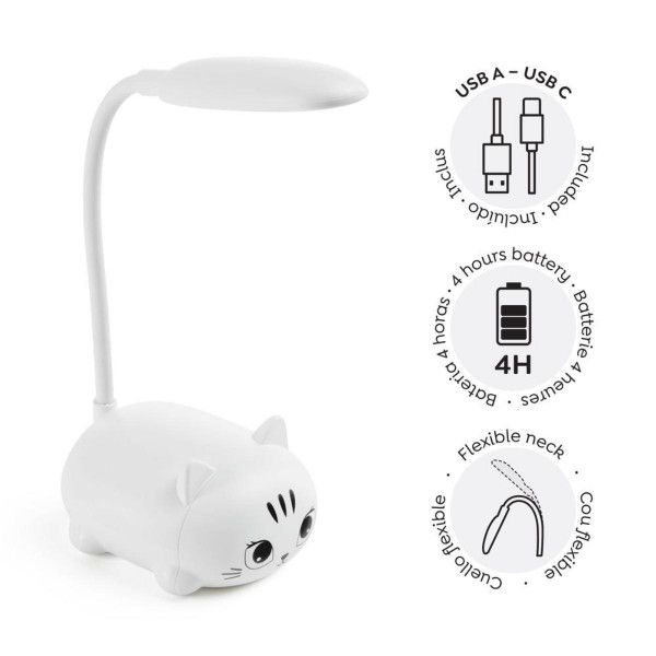 LED LAMPA WHITE B2F 