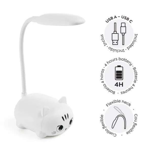 LED LAMPA WHITE B2F 