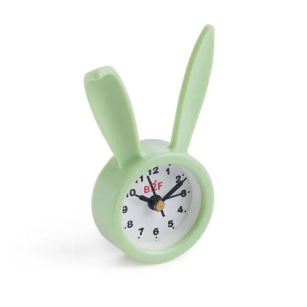 ALARM CLOCK BUNNY GREEN B2F 