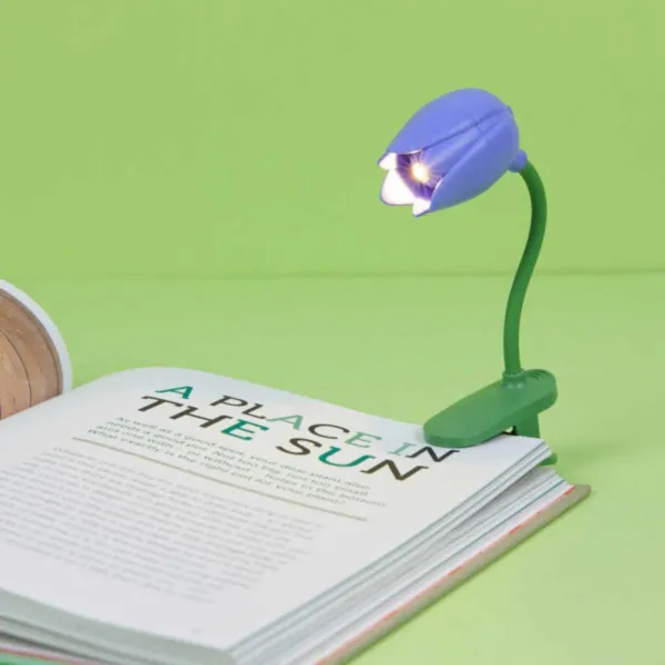 LAMPA ZA CITANJE,Tulip,lilac,plastic 