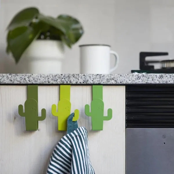 VJEŠALICE SET,Cactus,x3,metal 